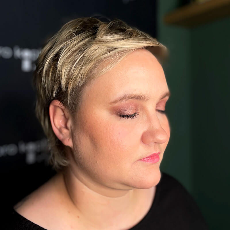 Jule mit Make-up von Elli, FRISEUR LOUNGE Johannisthal